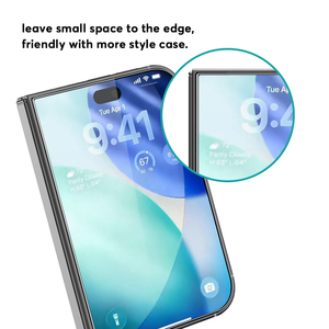 Protector de Pantalla de Vidrio Templado a Prueba de Agua para Teléfono Móvil, Cobertura Total HD Personalizada para iPhone <span class=keywords><strong>Duo</strong></span> - Product Image 4