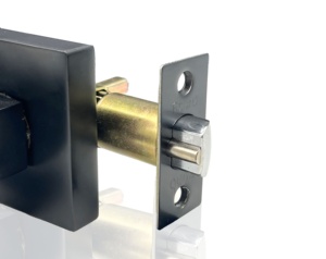 Hot bán hộ gia đình phòng ngủ phòng tắm màu đen vuông Kẽm hợp kim cửa xử lý - Product Image 5