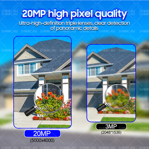 <span class=keywords><strong>Caméra</strong></span> réseau 20MP avec surveillance 4G, caméras H.265 4K, sécurité CCTV, <span class=keywords><strong>IP</strong></span>, extérieur, maison, <span class=keywords><strong>Wifi</strong></span>, AI, <span class=keywords><strong>caméra</strong></span> réseau intelligente sans fil - Product Image 3