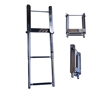 Échelles télescopiques de luxe de glissière de matériel marin de prix bon marché 2 étapes avec le prix d'usine pour le yacht et le <span class=keywords><strong>bateau</strong></span> et le <span class=keywords><strong>bateau</strong></span> - Product Image 2