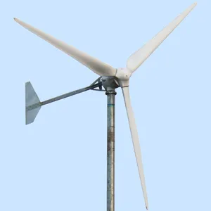 Hot Sale 5000W Wind Turbine 220V 240V 380V AC Affordable 5KW Wind Turbine with 2300MM Reinforced Glass Fiber Blades