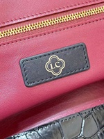 Sac à main en cuir véritable de crocodile, sacs de luxe pour femmes, sacs messager pour femmes, sacs de luxe pour femmes