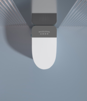 Toilette intelligente avec chasse d'eau automatique, chauffage instantané, articles sanitaires pour la maison et l'hôtel, bidet de salle de bain, télécommande, fonction avancée