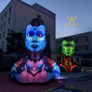 Estatua Inflable <span class=keywords><strong>de</strong></span> Diosa con Luces LED, Diseño Personalizado, para Decoración <span class=keywords><strong>de</strong></span> Festivales <span class=keywords><strong>de</strong></span> Música y Exposiciones Temáticas <span class=keywords><strong>de</strong></span> Ciencia Ficción Futurista - Product Image 5