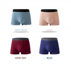 Logo personnalisé Sous-vêtements Boxers Slips Hommes Micro Modal Designers Sous-Vêtements Hommes <span class=keywords><strong>Boxer</strong></span> - Product Image 2