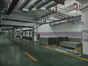 Sistema de Estacionamiento Dúplex Simple PARKHOME Hidráulico de 2000 kg, Elevador Mecánico de Estacionamiento de 2 Postes, <span class=keywords><strong>Tarjeta</strong></span> IC + Botón - Product Image 6