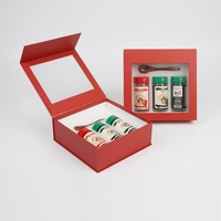 Boîte cadeau magnétique de luxe en gros, boîte d'emballage en carton à rabat avec inserts en mousse EVA pour cosmétiques, outils, bijoux, emballage cadeau