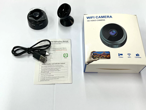 X5กล้องรักษาความปลอดภัยขนาดเล็กแบบพกพา1080P HD พร้อมระบบเสียงสองทางและเซ็นเซอร์ CMOS มองเห็นกลางคืนรับประกัน1ปีสำหรับการใช้งานในบ้านอัจฉริยะ - Product Image 6