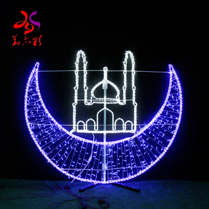 Extérieur étanche IP 65 led blanc chaud <span class=keywords><strong>maison</strong></span> décor eid ramadan musulman décoration ornements motif lumière - Product Image 6