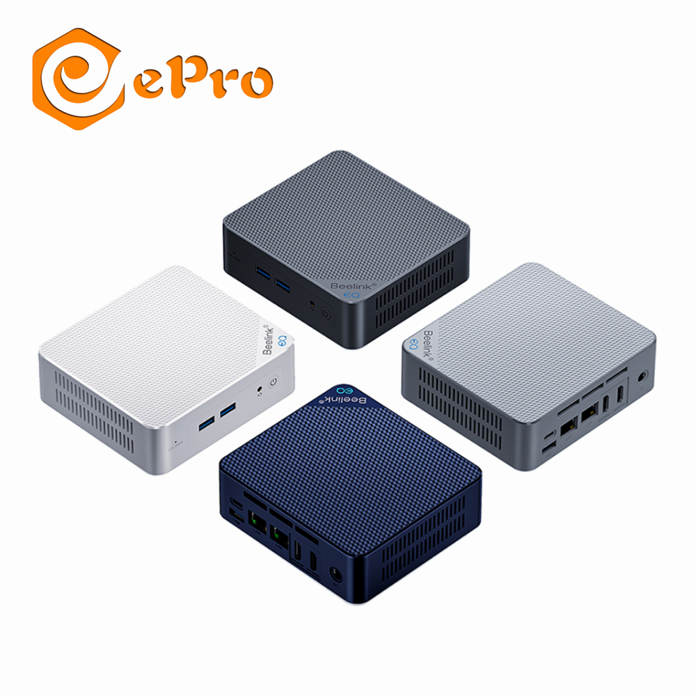 Beelink EQ12 PRO - Fast Mini PC with Intel N305 & 16GB RAM