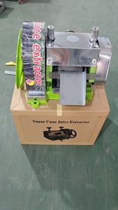 <span class=keywords><strong>Extractor</strong></span> de Jugo de Caña de Azúcar Manual Foodsense para Pequeños Negocios, de Acero Inoxidable, Ecológico, Portátil, 1 Año de Garantía - Product Image 5