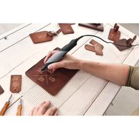 DREMEL Stylo+ Mini perceuse multifonction avec 15 accessoires, pince à bec long en acier allié, bricolage, fabriqué en Italie