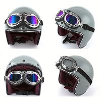 Lunettes de soleil rétro de haute qualité pour moto, style steampunk, pour homme et femme, vente en gros