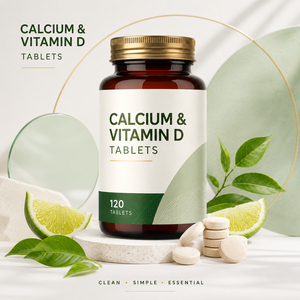 Complément alimentaire Calcium Vitamine D3 pour adultes, améliore la densité osseuse - Product Image 3