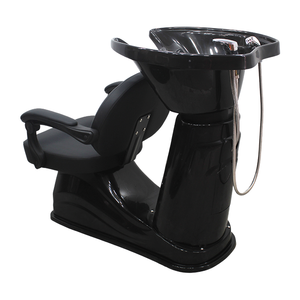 Fauteuil de lavage de cheveux noir pour salon de coiffure, équipement de spa capillaire, chaise de douche pour petit salon de barbier, vente en gros d'usine - Product Image 5