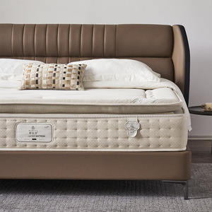Matelas à ressorts ensachés en latex naturel Dawu M09, 25 cm d'épaisseur, matelas moderne pour chambre à coucher, soutien ferme moyen - Product Image 4