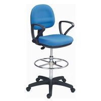 Chaise de bureau pivotante en matériau PU, chaise ergonomique antistatique ESD, tabouret portable pour l'école et l'hôpital, design moderne