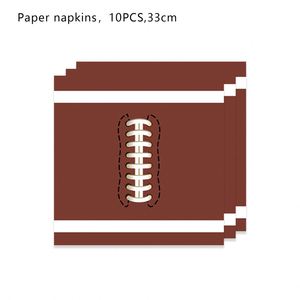 Platos de Papel Desechables Personalizados con Temática de Fútbol para Fiestas Deportivas, Reuniones, Fiestas de Cumpleaños - Product Image 6