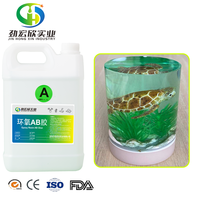 Kit de résine époxy à coulée profonde, liquide transparent comme du verre, 2 à 4 pouces, plus résine époxy transparente de qualité alimentaire