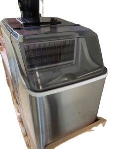 Máquina de Hielo Automática Portátil de Alta Productividad, Tanque de 1.8L, Carcasa de Acero Inoxidable, Capacidad de 45kg/24hrs, Uso Doméstico/Comercial, Tipo <span class=keywords><strong>Nugget</strong></span> - Product Image 1
