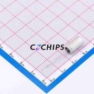 Condensador Sólido HS0J128M0611PC, Componente de Orificio Pasante (THT), D6.3xL11.5mm 1200uF 20% 6.3V 2.5mm - Product Image 2