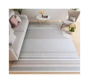 Clean and elegant customized woolen modern center carpet used in living room Cars business places