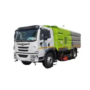 China Famous Brand FAW 4*2 Street Sweeper Truck Cleaning And Sweeping Truck Low Price