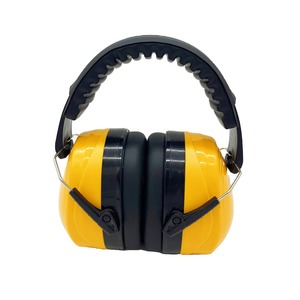 CITICITY Safety Earmuff CE Certified 28dB Foldable Noise Reduction <b>ABS</b> Material Ear Protection Headband Safety Earmuff - Product Image 5
