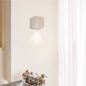 Jufan <b>Cube</b> Wall Lamp 10x10x10cm LED E27 Switch Control For Bedroom Living Room Entryway - Product Image 1