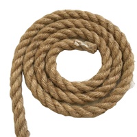 100% Sisal Fiber kenevir örgülü halat açık deniz ambalajı için yüksek mukavemet ve aşınmaya dayanıklı
