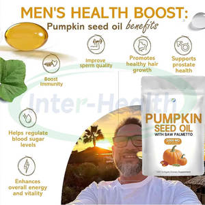 Halal Suplemento Crescimento Do Cabelo Abóbora Óleo De Semente <span class=keywords><strong>Soft</strong></span> Gels Cápsulas Private Label Natural 1000mg 3000mg Óleo De Semente De Abóbora Softgels - Product Image 2