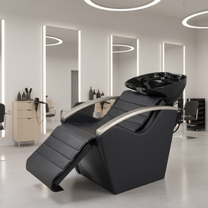 Muebles Modernos y Sencillos <span class=keywords><strong>para</strong></span> Salón <span class=keywords><strong>de</strong></span> Peluquería, Cama <span class=keywords><strong>de</strong></span> Champú con <span class=keywords><strong>Lavabo</strong></span> Trasero y <span class=keywords><strong>Lavabo</strong></span> <span class=keywords><strong>de</strong></span> Cerámica, <span class=keywords><strong>Silla</strong></span> <span class=keywords><strong>de</strong></span> Lavado <span class=keywords><strong>de</strong></span> <span class=keywords><strong>Cabello</strong></span> <span class=keywords><strong>para</strong></span> Salón <span class=keywords><strong>de</strong></span> Belleza - Product Image 2