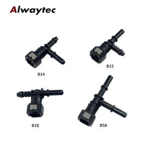 用于燃油供应系统的K型燃油软管快速接头7.89毫米钢至5/16尼龙燃油管快速连接流体配件 - Product Image 5