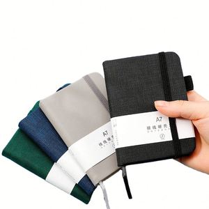 Carnet de notes portable mini format A6/A7, 200 pages, 100 g/m², petit carnet de travail, de réunion, de mémos, journal, 100 feuilles avec stylo, pour écriture quotidienne - Product Image 1
