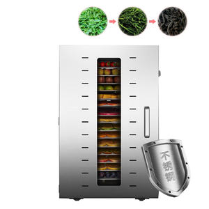 Sécheur de fruits à 16 étages, sécheur de fruits domestique, petit sécheur de fruits, dissolvant de haricots, déshydrateur d'aliments pour animaux de compagnie, machine de séchage à l'air, commercial - Product Image 1