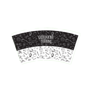 ตัวอย่างฟรี ถ้วยกระดาษเคลือบ PE สองด้าน เกรดอาหาร สำหรับขนมขบเคี้ยว พิมพ์เฟล็กโซกราฟี ป้องกันไขมัน แบบออฟเซ็ต สำหรับห่ออาหาร ขายส่ง - Product Image 4