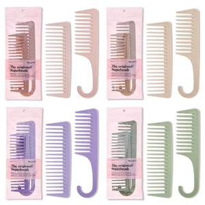 WanMe Superbrush Wide Tooth Comb Large Size Hair Styling <b>Massage</b> Comb <b>Set</b> - Product Image 5