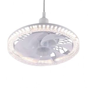 พัดลมเพดาน LED รุ่นใหม่ พร้อมรีโมทคอนโทรล 85-265V แสงสีขาว ปรับความสว่างได้ ติดตั้งง่าย เหมาะสำหรับใช้ในบ้าน โครงการต่างๆ รุ่น AGI32 - Product Image 4