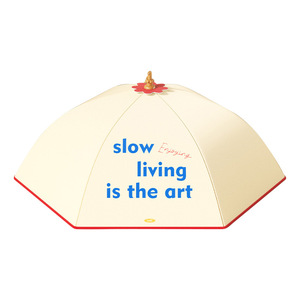 Food Cover Foldable Round Insulation Dustproof Insect Proof Kitchen Use - Product Image 3