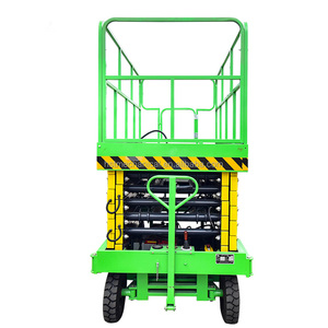 Plataforma Elevadora de Tijera Móvil Eléctrica de Corriente Continua/Alterna de Alta Venta - Elevador Hidráulico para Personal - Product Image 6