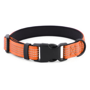 's Nieuwe reflecterende comfortabele nylon halsband voor middelgrote en grote honden die 's nachts wandelen - Product Image 6