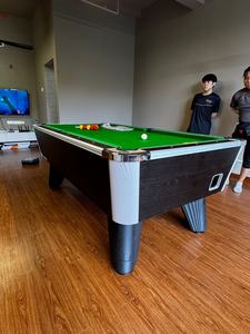 Table de <span class=keywords><strong>billard</strong></span> française de tournoi professionnel de 7 pieds avec ardoise en marbre feutre de laine à grande vitesse et pieds en bois massif - Product Image 5