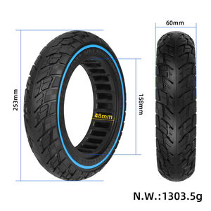Chambre à air Ulip 80/55-6.5 10*3 255*80 10*2.3 10 pouces en butyle, pneu plein anti-crevaison, pneu tubeless tout-terrain pour trottinette électrique - Product Image 4