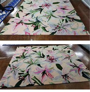 2024 New Design Modern Simple Pastoral Style Pure Handmade Wool Custom Living Room Rugs - Product Image 5