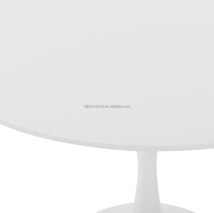 I tavoli da pranzo rotondi del tulipano del MDF di legno bianco impostano il tavolino da caffè per il <span class=keywords><strong>tavolo</strong></span> del tulipano del soggiorno del ristorante - Product Image 3