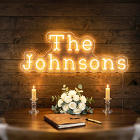 Letrero de Neón Gótico Personalizado, Decoración Estilo Inglés Antiguo, Letrero de Neón Occidental Personalizado