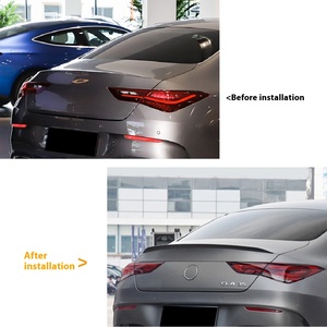 Aileron arrière CLA-Class C118 2020+ en ABS, simple niveau, modification externe, compatible CLA180 200 260 CLA200 ZST-082 Mercedes - Product Image 3