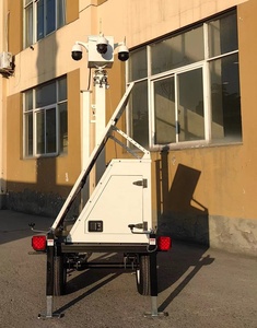 Diseño de CCTV Solar, Hoteles Solares, Remolque con Cámara Móvil Solar de Silicio Monocristalino para Hoteles, Parques y Obras - Product Image 2