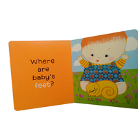 Écologique personnalisé imprimé coloré Alphabet histoires pour les enfants premier livre de poche Service en carton anglais exigé