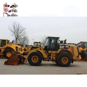 Used <b>CAT</b> 966K Heavy Duty Wheel Loader | 2021 Year 37.5km/h Max Speed 410L Fuel <b>Tank</b> CE Certified for Sale - Product Image 1